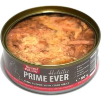 Консервы Prime Ever для кошек (Кусочки из тунца с креветками в желе)