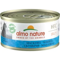 Консервированный корм «Almo Nature» HFC NATURAL для взрослых кошек (Со скумбрией, 70г)