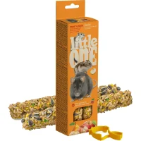 Лакомство «Little One» Sticks для грызунов (Палочки с фруктами и орехами, 2х60г)