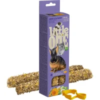 Лакомство «Little One» Sticks для морских свинок, кроликов и шиншилл (Палочки с луговыми травами и цветами, 2х55г)