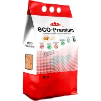 Наполнитель ECO-Premium для кошачьего туалета (Древесный комкующийся с ароматом персика)