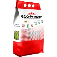 Наполнитель ECO-Premium для кошачьего туалета (Древесный комкующийся с ароматом тутти-фрутти)