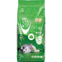 Комкующийся наполнитель «Van Cat Aloevera Perfumed» для кошачьего туалета (С ароматом Алоэ вера)