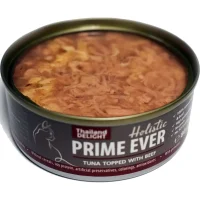 Консервы Prime Ever для кошек (Кусочки из тунца с говядиной в желе)