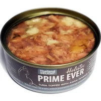 Консервы Prime Ever для кошек (Кусочки из тунца с азиатским сибасом в желе)