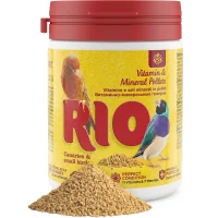 Витаминно-минеральные гранулы «RIO» для канареек, экзотических и мелких птиц (120г)