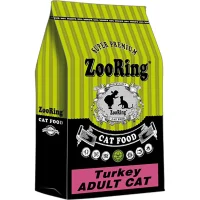 Сухой корм ZooRing «Adult Cat Turkey» для взрослых кошек (С индейкой)