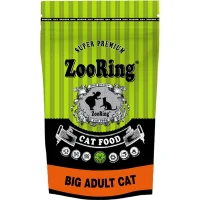 Сухой корм ZooRing «Adult Lowgrainfree Big Cat Turkey» для взрослых кошек (С индейкой)