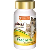 Пребиотический комплекс «Unitabs®» Prebiotic для кошек и собак (Для нормализации пищеварения)