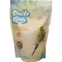 Повседневный корм Smile King «For wavy parrots» для волнистых попугаев в период линьки