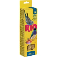 Лакомство «RIO» для волнистых попугайчиков и экзотических птиц (Палочки с мёдом, 2х40г)