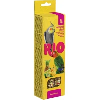 Лакомство «RIO» для средних попугаев (Палочки с тропическими фруктами, 2х75г)