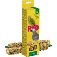 Лакомство «RIO» для крупных попугаев (Палочки с мёдом и орехами, 2х90г)