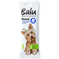 Жевательное лакомство «Balu» для собак малых и средних пород (С цинком и селеном, 3шт)
